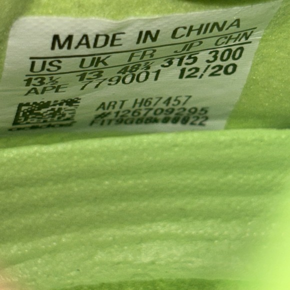 Adidas Men's Basketball Shoes Size 13.5 Green N3XT L3V3L Futurenatural H67457 - Picture 5 of 9